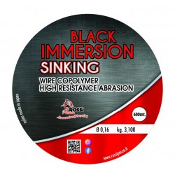 BLACK IMMERSION SINKING